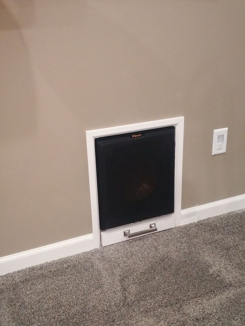 Subwoofer in closet AVS Forum